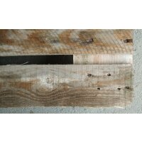 Einwegpalette 1200 x 800 mm, 7 Deckbretter, Gebrauchtware