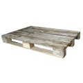 Einwegpalette 1200 x 800 mm, 7 Deckbretter, Gebrauchtware