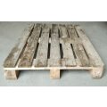 Einwegpalette 1200 x 800 mm, 7 Deckbretter, Gebrauchtware