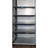 Wandregal Tego 240x100 cm (HxB), grau