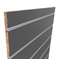 Metallregal Paneelwand 240x200 cm (HxB), anthrazit/anthrazit