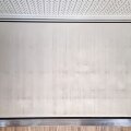 Wall shelf Tego 240x200 cm (HxW), perforated sheet metal rear panel, grey