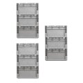 Set of 9 EuroBox ELB 4220 40x30x22 cm (LxWxH) 20.4 L