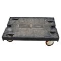462er Set Transportroller 800x600 mm, 500 kg Tragkraft, schwarz