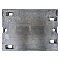 36er Set EuroBox ELB 4220 40x30x22 cm grau inkl. Transportroller 800x600 mm
