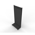 Wandregal Tego 250x100 cm (HxB), Lochblechrückwand, anthrazit