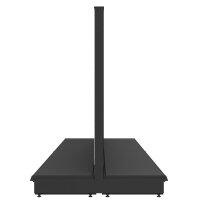 Mid-level gondola 145x200 cm (HxW), perforated back...