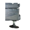 Fußteil 30 cm tief | H: 8 cm mit Auflageschiene, anthrazit