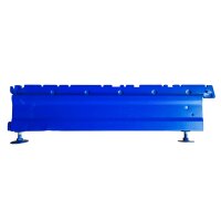 Fußteil 47 cm tief mit Auflageschiene, blau