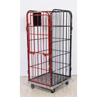 4er Set Gitter-Rollcolli 180x80x70 cm (HxBxT), 4 Seitig
